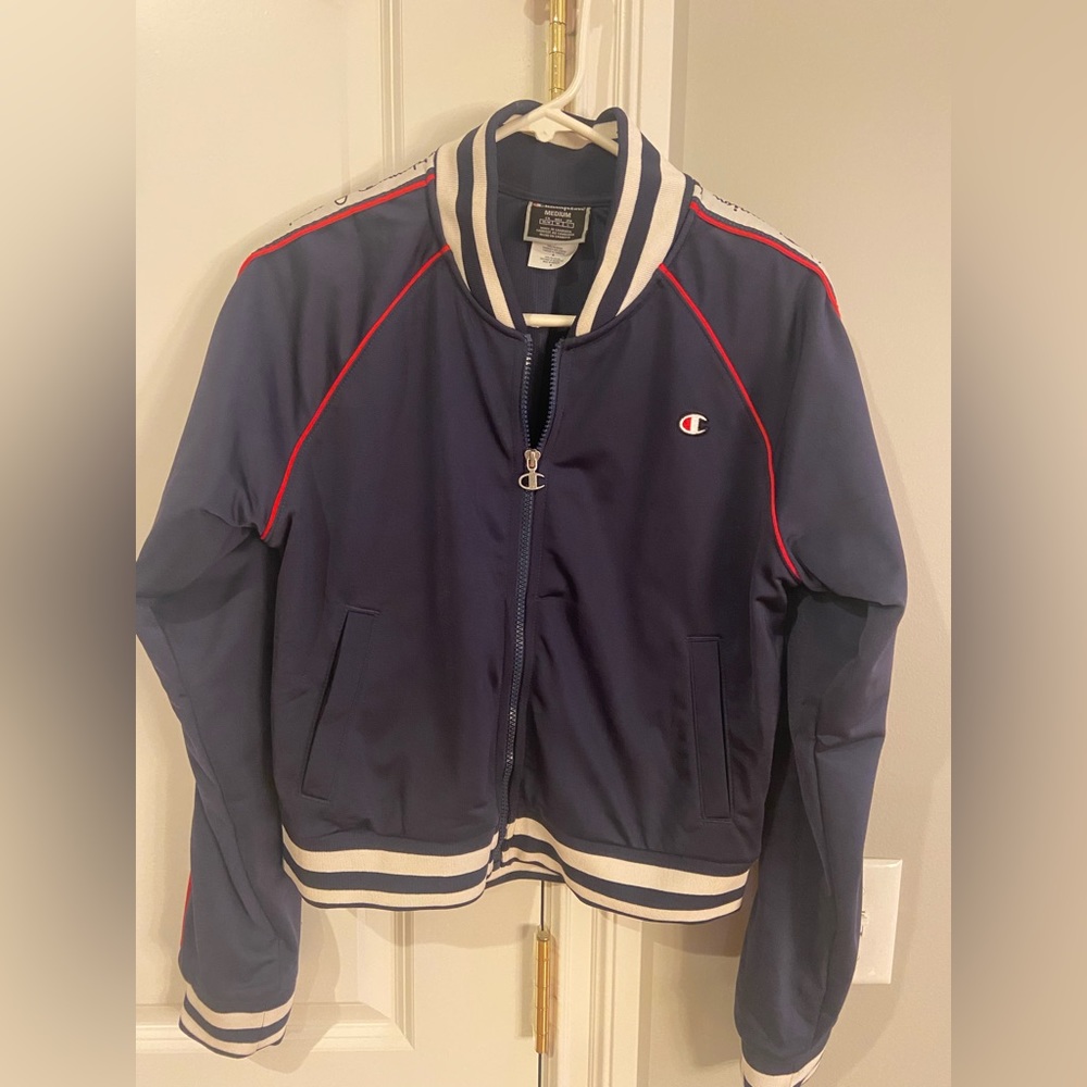Champion  zip up jacket Sz M